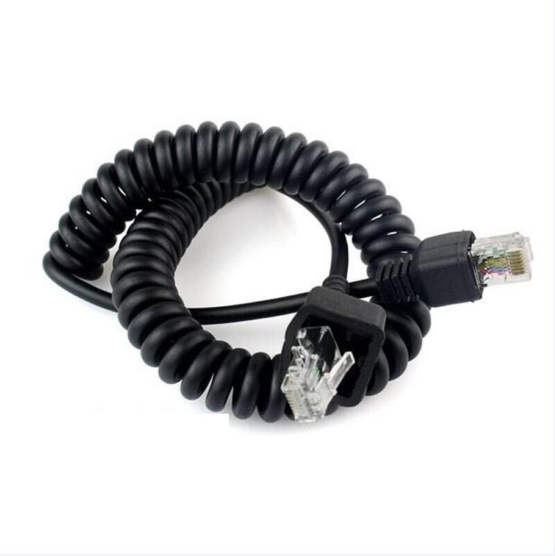 8 broches Main Micro Haut-Parleur Câble Micro Ligne pour Kenwood TK-868G TK-768G TK-862G TK-762G TK-7100 Talkie-walkie