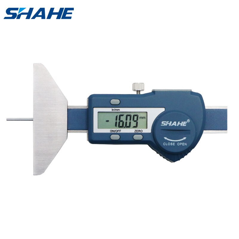 SHAHE Digital LCD Tire Depth Gauge – 0-25mm – For Car & Motorcycle Tread Measurement