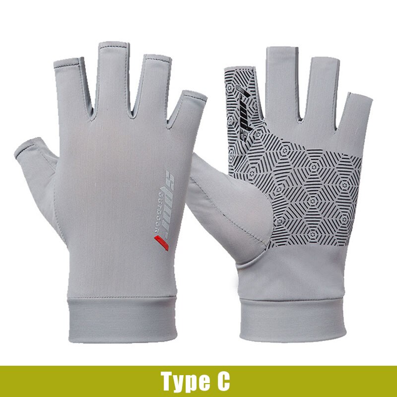 KoKossi – gants de pêche, une paire, protection des mains, libération professionnelle, antidérapants, pour sport, Fitness, cyclisme: Grey C