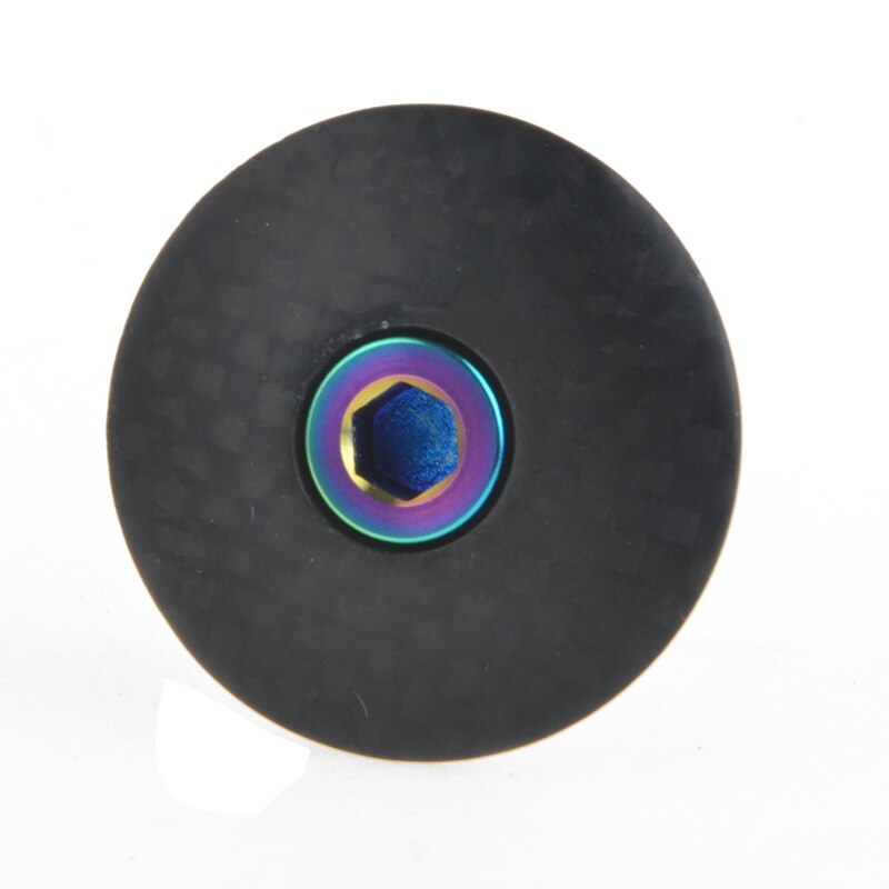 Bike Bicycle Stem Top Cap Headset Cover With Bolt Apply To 28.6mm 1 1/8" Front Fork Head Bicycle Accessories