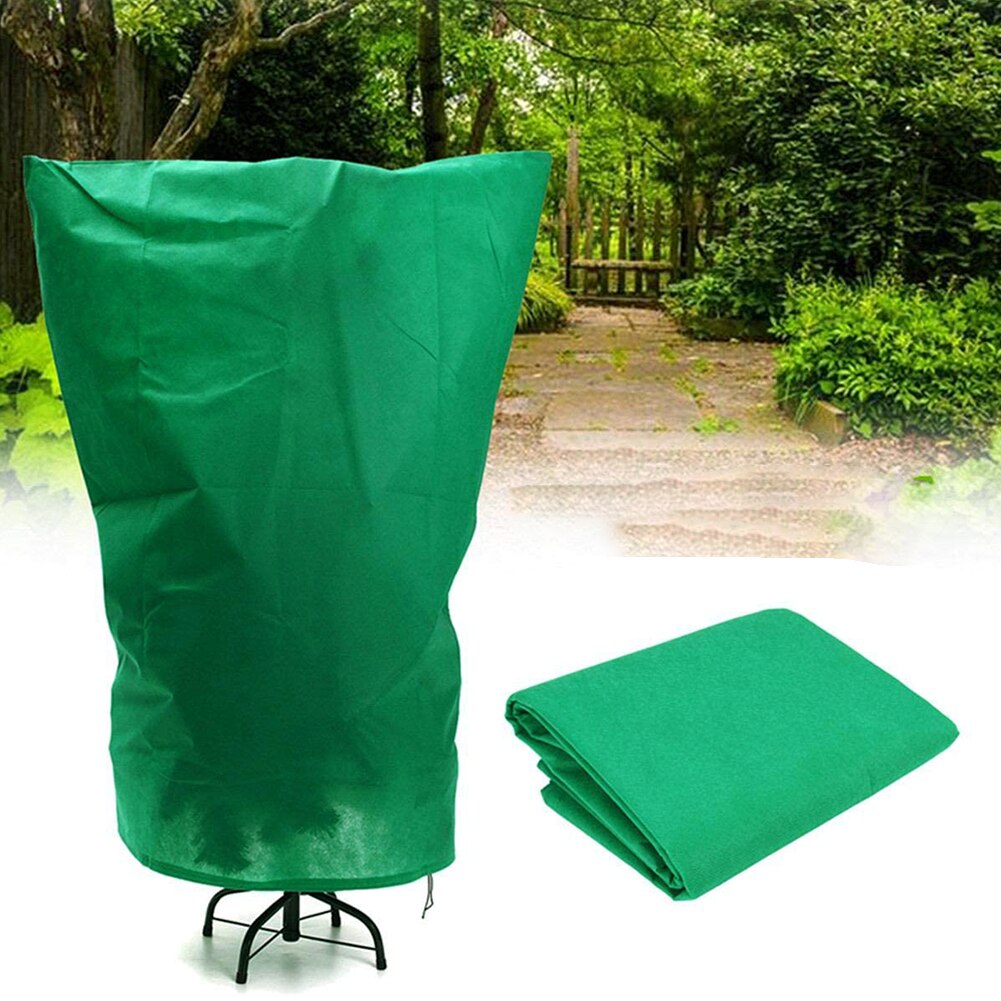 Winter Plant Protection Bags Winter Cover Plants Garden Tool Plant Cover Bag Polyester Fabrics Anti-Insect Organic Net Frost