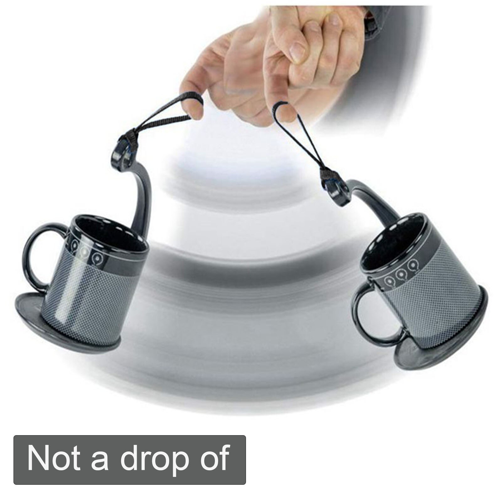 Soporte de vaso con tu cabeza, bandeja colgante duradera, sin derrames, para fiestas, 40 #