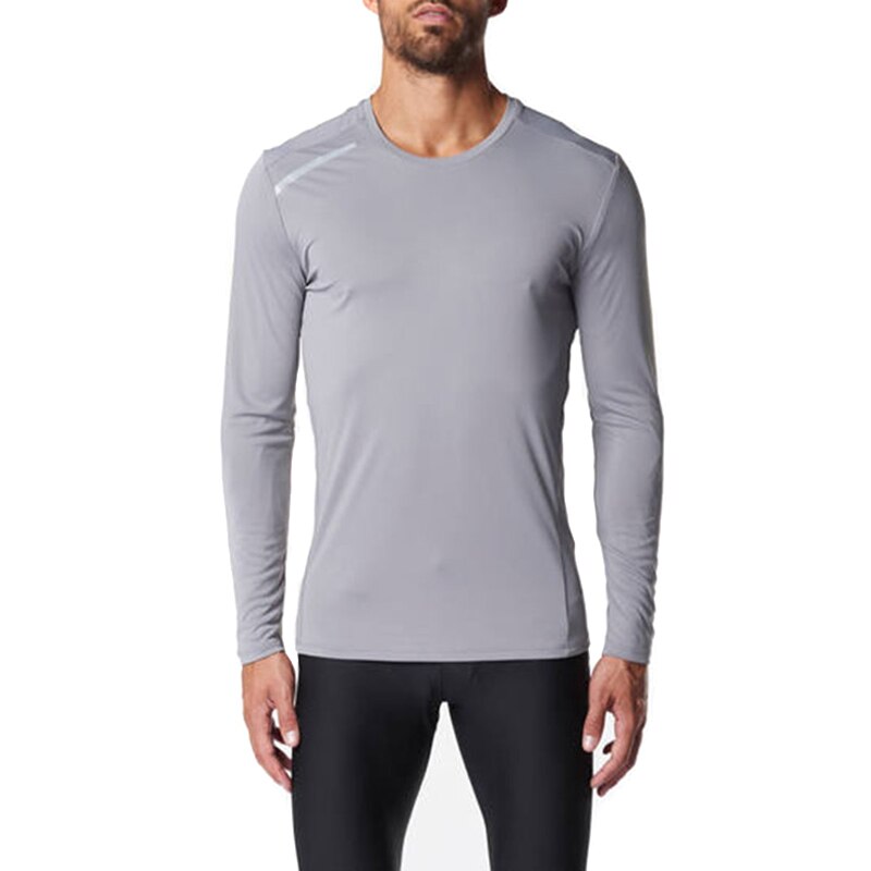Men UPF50+ Long Sleeve Performance T-Shirt UV Sun Protection Quick Dry Outdoor Top HB88
