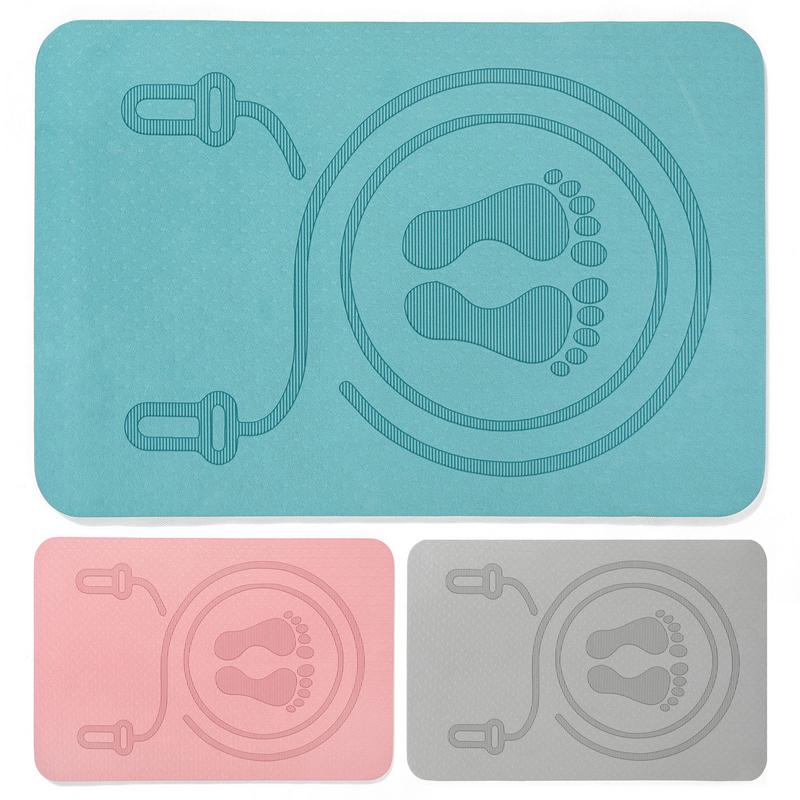 Anti-Lawaai Springtouw Mat Vloermatten Oefenen Schokabsorptie Yoga Mat Tpe Springmat Antislip Verdikking Yoga Fitness Matten