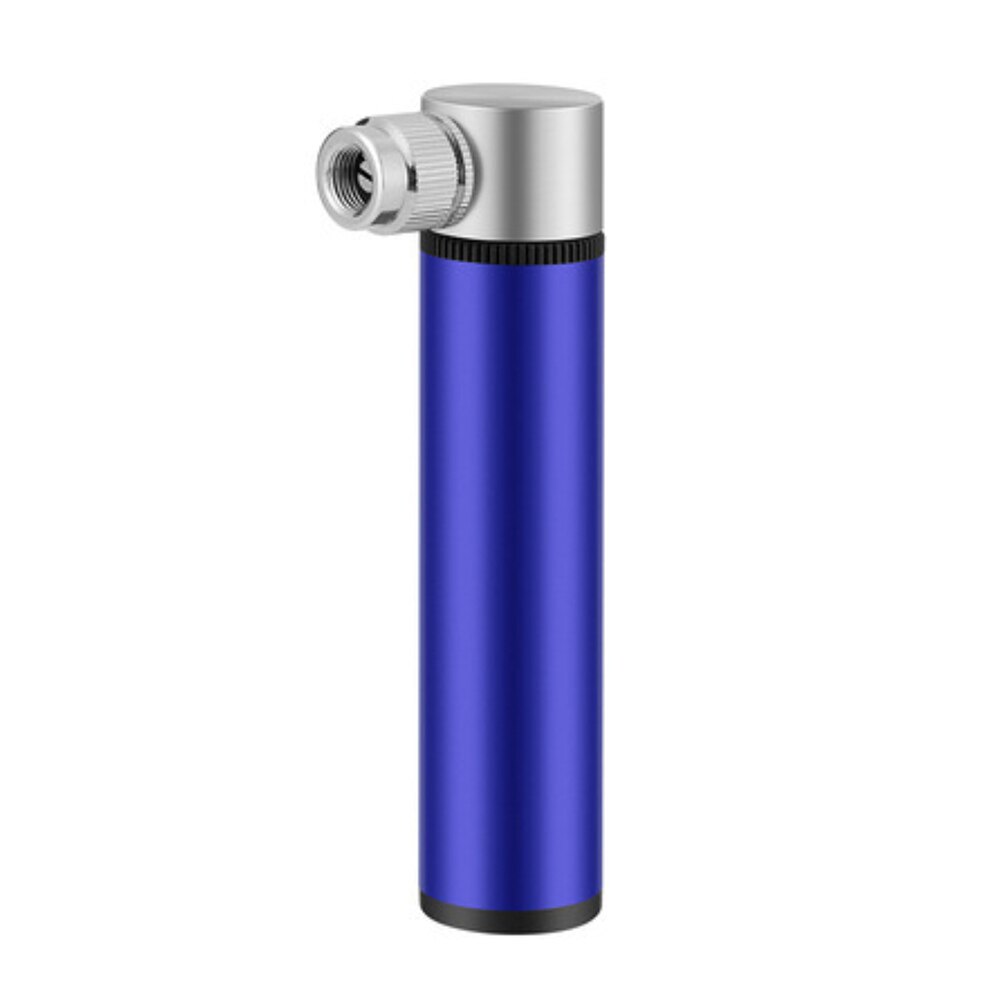 Portable Hand Bicycle Pump 120psi High Pressure Pump Aluminum Alloy MTB Mountain Bike Tire Valve Inflator Bicycle Accessories: Blue