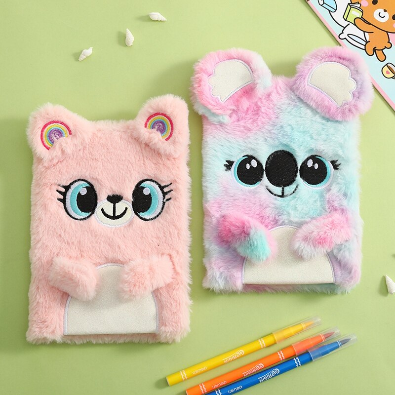 Cartoon cute koala plush diary children's notepad girl student hand ledger