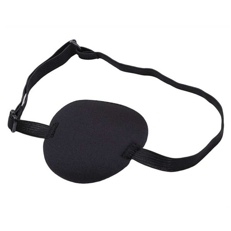 Enkelt øjenbeskyttelse justerbar øjenskygge sovende øjenmaske enøjet dæksel bærbart blødt øjenplaster amblyopi træningsbriller