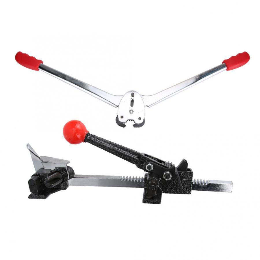 Strap Tensioner Wrapping Manual PP Strap Tensioner Sealer Carton Strapping Packing Hand Tool 12-16mm Strapping Machine