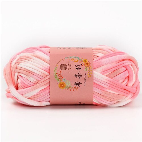 Hilo grueso de algodón suave para ganchillo, hilo grueso para tejer a mano, bolsa, cesta, alfombra, manta, 100G por bola