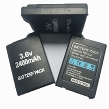 2400mAh batterie de remplacement pour Sony PSP 1000 batterie PSP-110 manette de jeu pour PlayStation Portable contrôleur