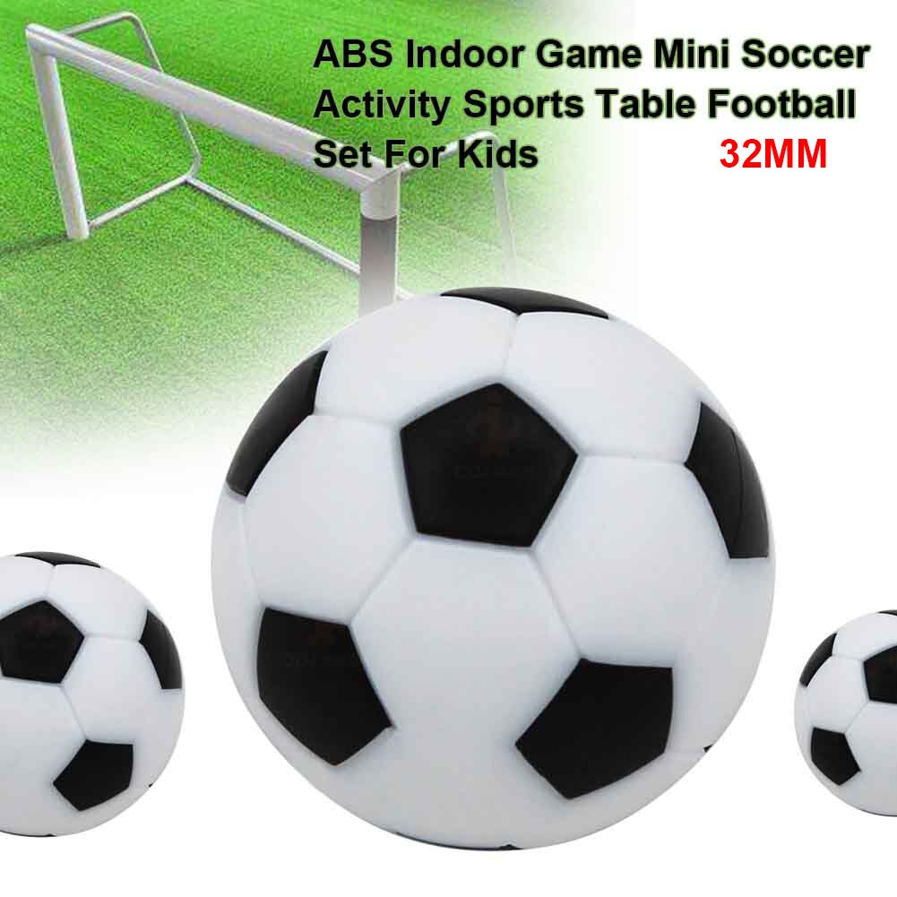 12pcs Replacement Ball Mini Soccer Accessories Table Football Set For Kids Durable Round Activity Entertainment Indoor Game