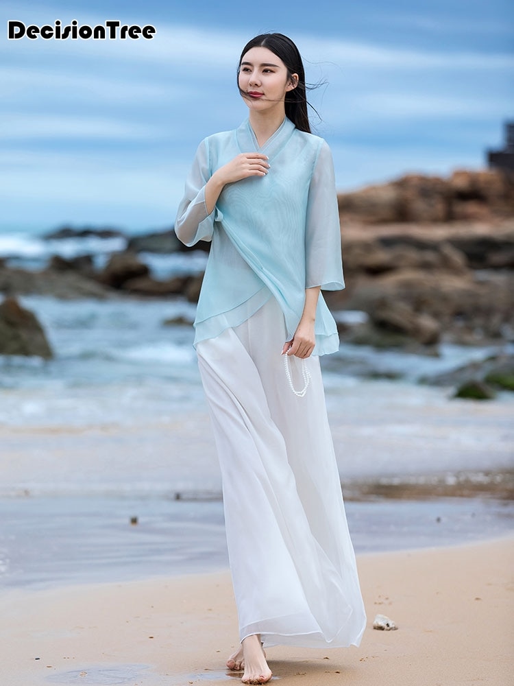 mujeres satén cheongsam chino superior vintage qipao chino superior estilo tradicional hanfu traje oriental vestido