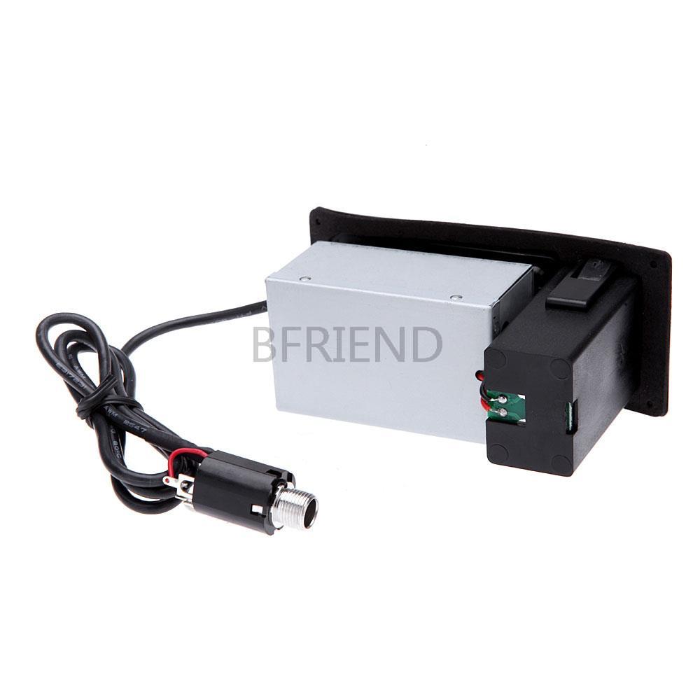PREAMPLIFICADOR de guitarra acústica , accesorio de salida de 6,5 MM, EQ 7545R, 4 bandas