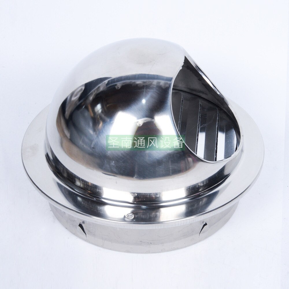 100/150mm Stainless Steel Wall Ceiling Air Vent Ducting Ventilation Exhaust Grille Cover Outlet Heating Cooling & Vents Cap