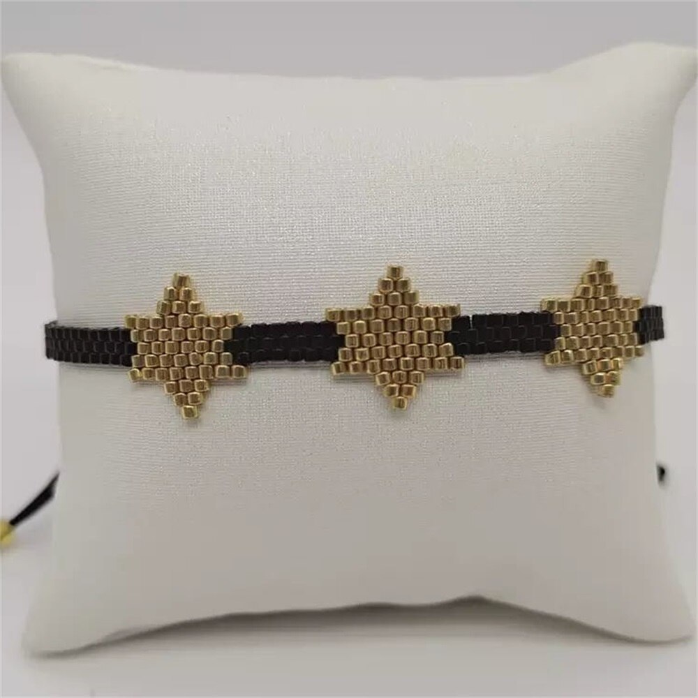 Zhongvi miyuki kleurrijke ogen armband voor vrouwen bisuteria glanzende kristal strass armband sieraden: 3