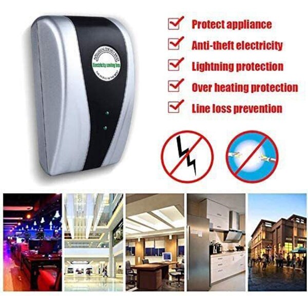 Powersave Household Mini Power Saver Power Saving Device Balance The Current Source Stabilizes The Voltage Supply HUG-De