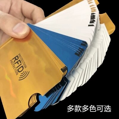 10pcs Anti - theft brush bank Card set ID card cov... – Grandado