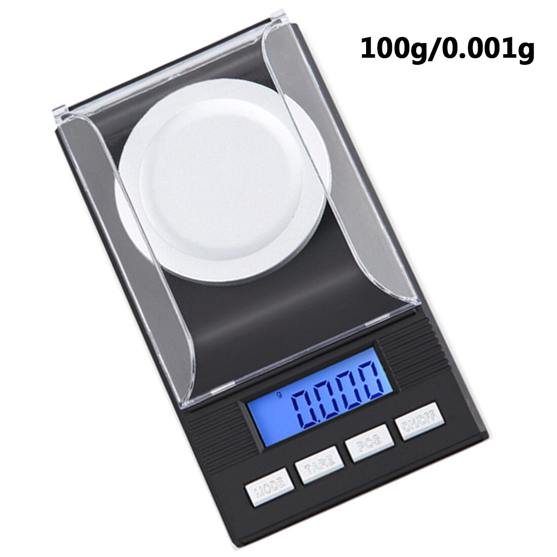 Balanzas de joyería electrónicas, báscula Digital LCD de 0.001g, 100g/50g/20g/10g, hierbas medicinales, báscula portátil de miligramo de peso para laboratorio: JJ5568 100g 0.001g