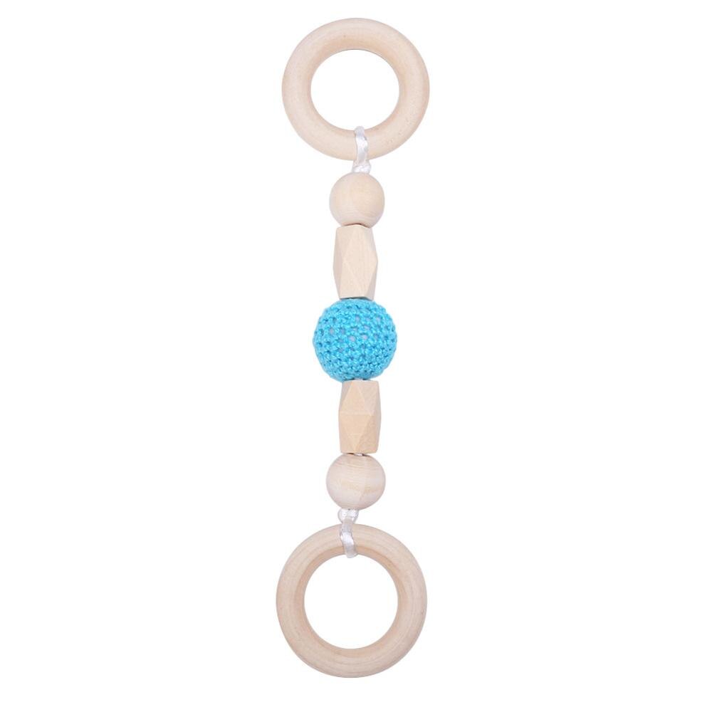 Baby Tandjes Bijtring Kettingen Biologische Creatieve en Unieke Projecten Praktische Hout Ring Kauwen Kralen Bite Keten Baby Bijtring: B