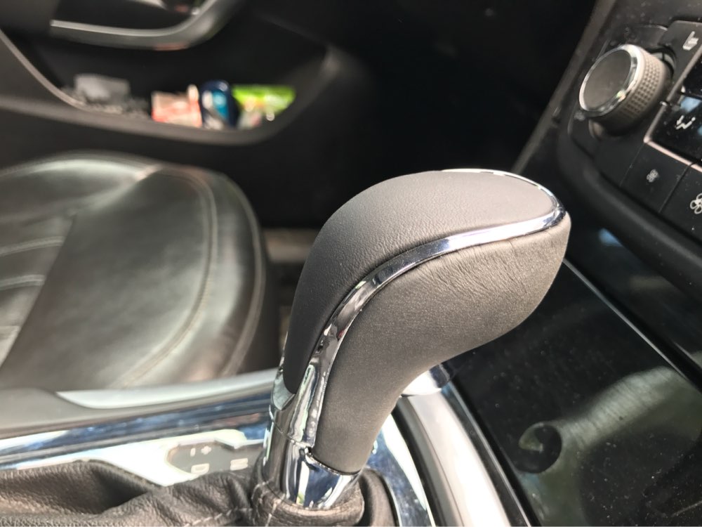 For GM Buick Regal Opel Insignia Vauxhall Automatic Gear Shift PU Leather Knob