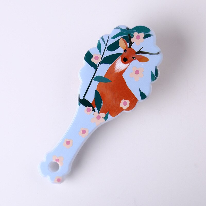 Brosse à cheveux Anti-nœud pour enfants, peigne de Massage à coussin d&#39;air licorne de dessin animé mignon, peigne de coiffure pour enfants, brosse à cheveux pour bébé: XY0026-6