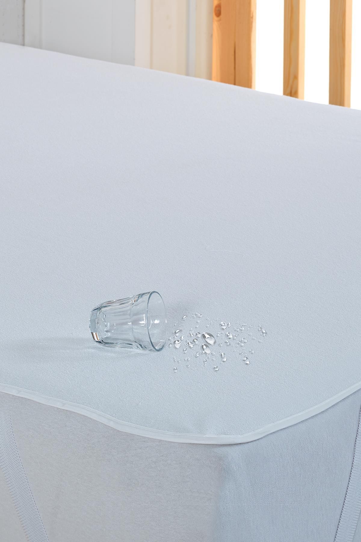 Waterdichte Matrasbeschermer Cover Voor Bed 160X200Cm Antiallergische En Antibacteriële Product Katoen Anti Mijten Soft Crystal