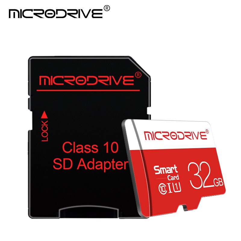 Hoge snelheid microsd geheugenkaarten 4gb 8gb 16 gb 32 gb 64gb geheugenkaart klasse 10 micro sd kaart tf kaart gratis adapter
