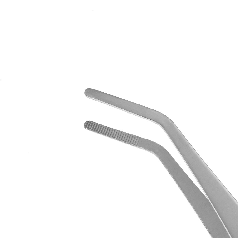 1pc Plating Chef Food Tweezer BBQ Clip Barbecue Tongs Serving Presentation Stainless Steel Kitchen Tool