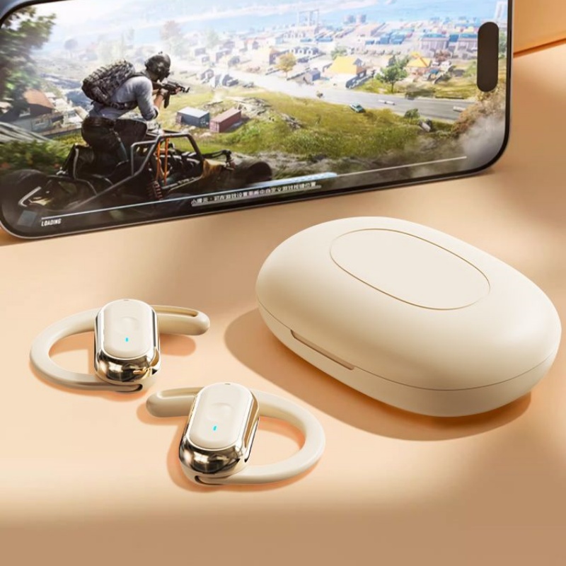 ANC Wireless Bluetooth 5.3 Kopfhörer App Noise-Cancelling Call Kopfhörer Wasserdichtes Sport-Gaming-Touchscreen-Headset