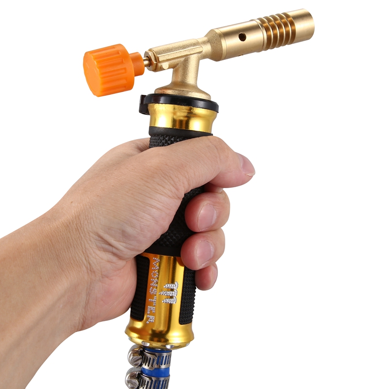 Antorcha de Gas de ignición, herramienta de soldadura de manguera a prueba de explosiones de cobre para aire acondicionado de tuberías
