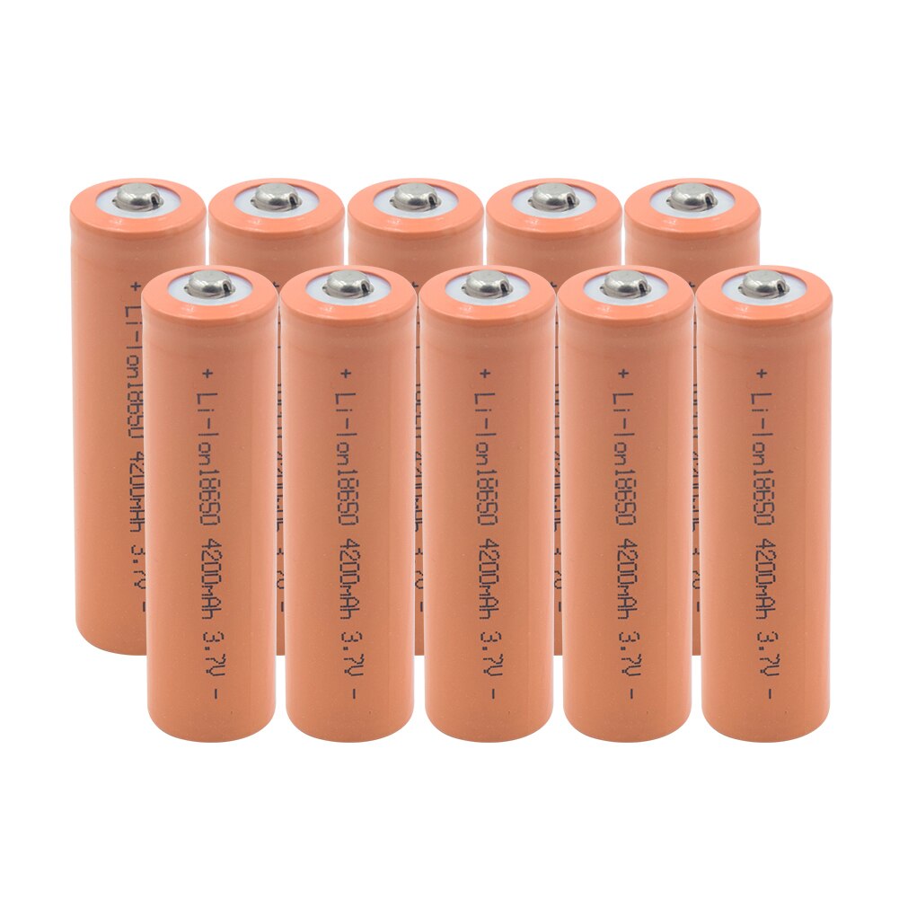 18650 Lithium Battery 3.7V 4200mAh Li-ion Cell Rec... – Vicedeal