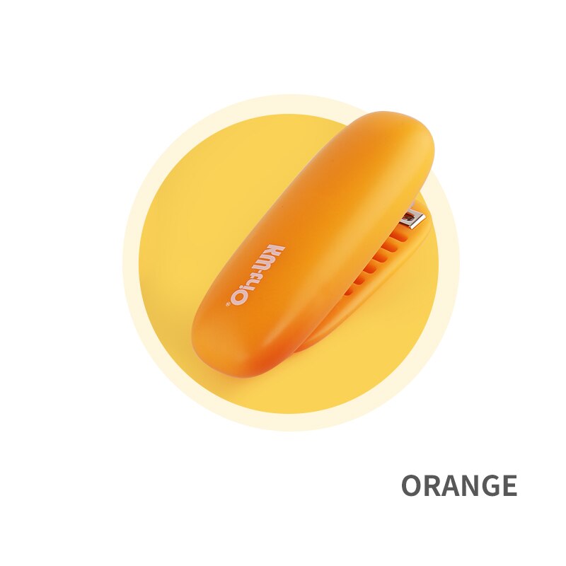 Mini Kunststoff Hefter Nette Tragbare Bookbiding Schreibwaren Bindung Maschine Langlebig Buch Papier Heften Hefter Schreibwaren: Orange