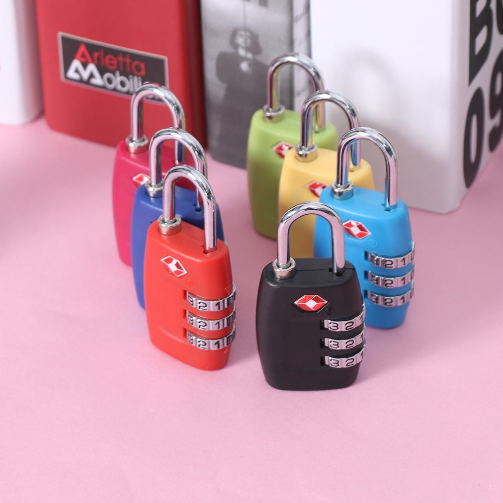 3 Dial Digit Nummer Combinatie Wachtwoord Lock Travel Beveiliging Beschermen Locker Reizen Lock Voor Bagage/Tas/rugzak/Lade
