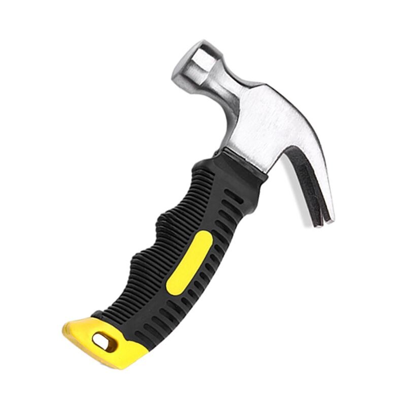 Multifunctional Mini Claw Hammer Wood Working Tool Nail Hammer Escape Hammer