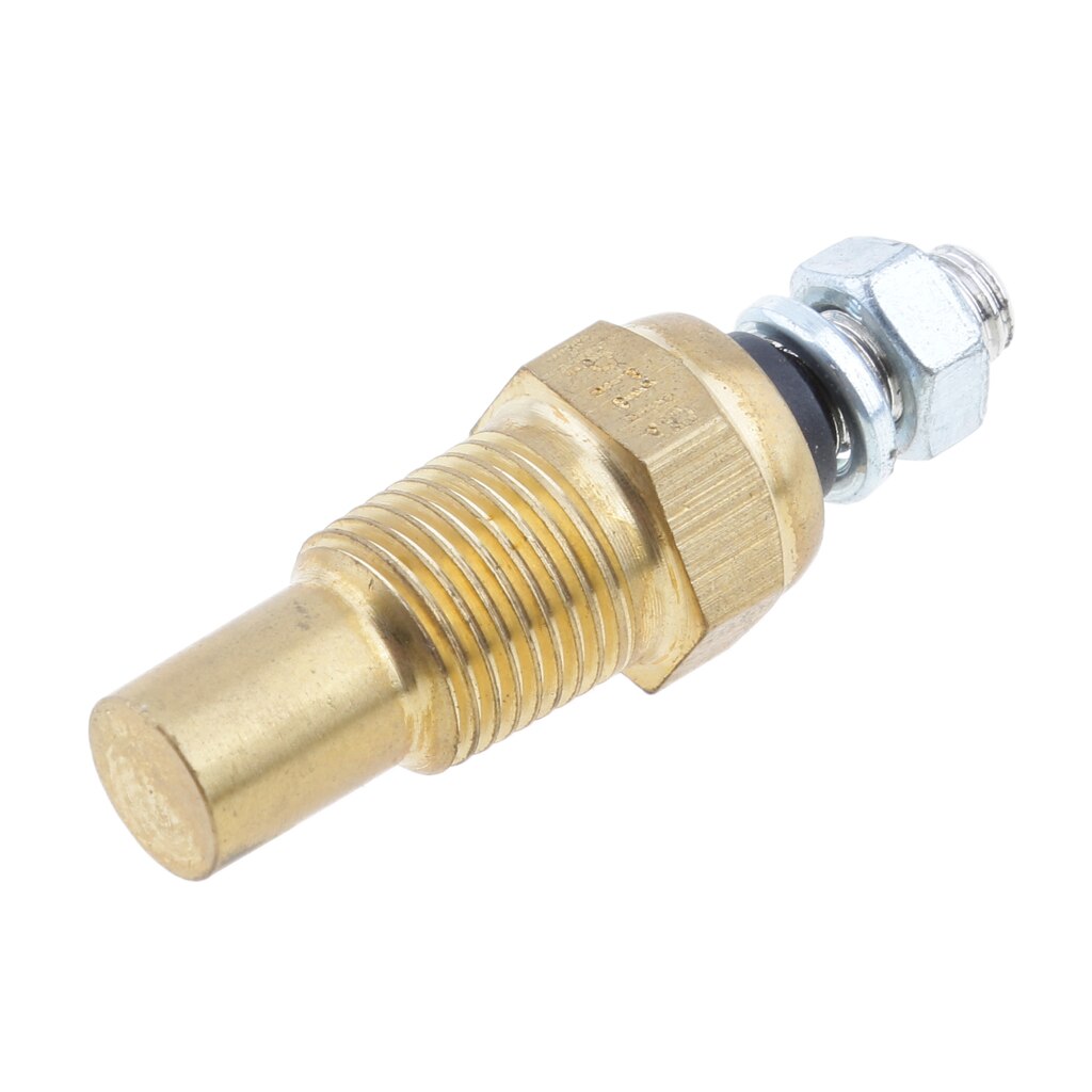 1 unidad de temperatura de agua/aceite Sensor de temperatura del transmisor eléctrico 3/8 Npt para ventiladores M14, .95 ℃ / 98 ℃.