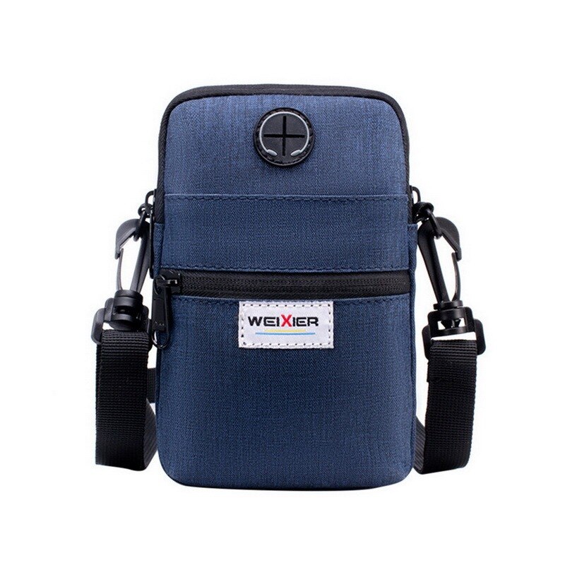 Bolso Universal de cuero para teléfono móvil, bolsa de hombro para el brazo, bolsillo, BILLETERA, correa para el cuello, para Huawei Honor, Samsung, iphone: B-color1