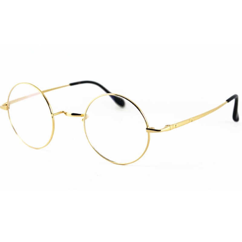 Vintage briller runde 44mm titanium briller stel mænd briller kvinder briller recept rx stand