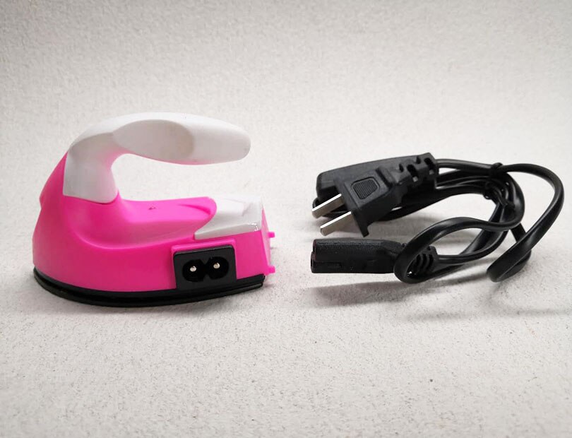 Children Mini Dry Iron for Perler Bead Hamma Bead Template Puzzle Kids DIY Beads Pegboards Accessories for Beads Art and Craft