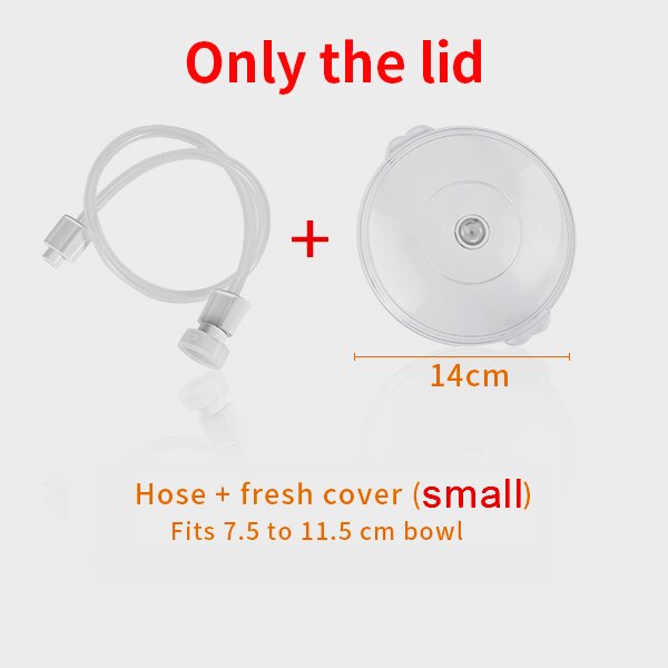 Beste Elektrische Vacuüm Sealer Machine Automatische Voedsel Vacuüm Met 10Pcs Voedsel Saver Zakken Huishoudelijke Verpakking Machine: BX107 Hose-14.5cm