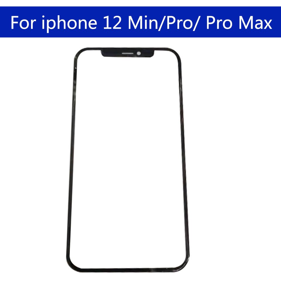 Replacement For Iphone 12 Min /12 Pro Max LCD Front Touch Screen Glass Outer Lens