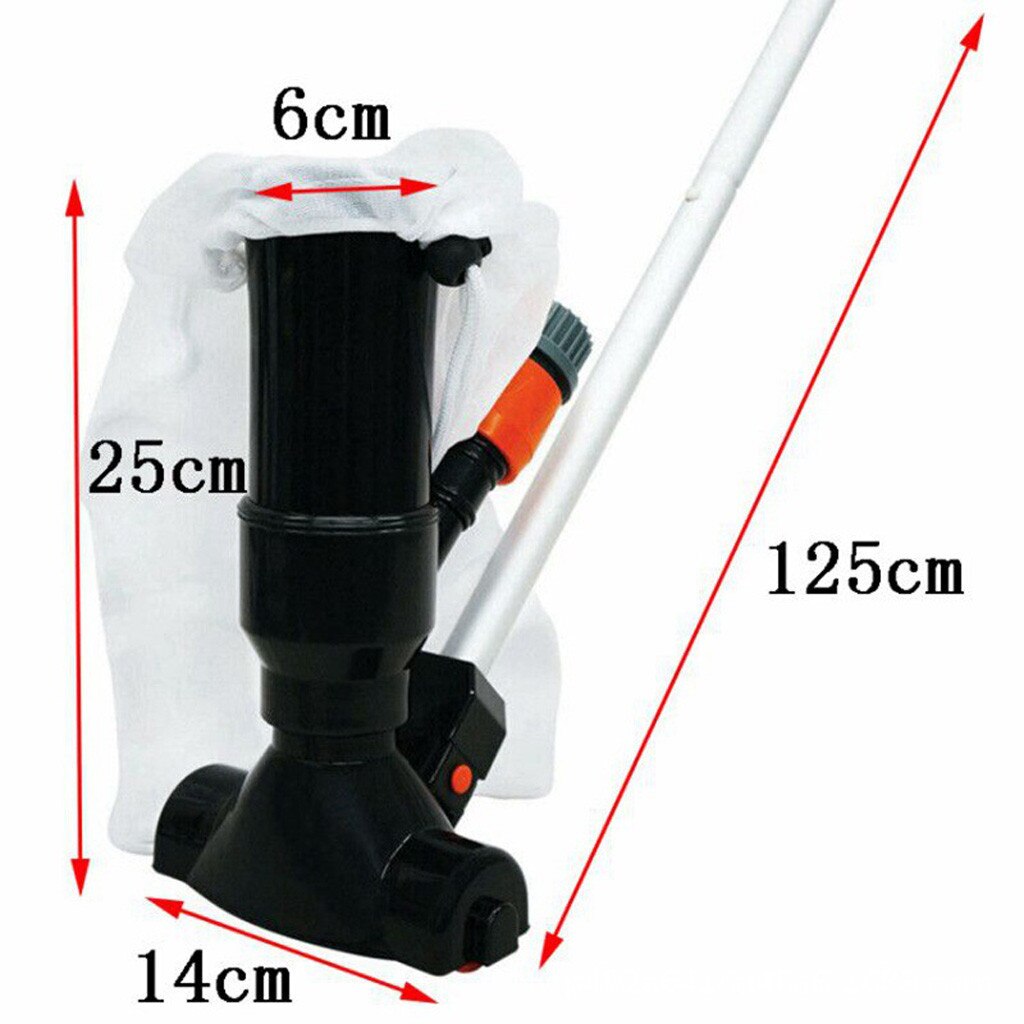 Pool Vacuum Cleaner Swimming Pool Vacuum Jet 5 Pole Sections Suction Tip Connector Inlet Portable Detachable Cleaning Tool#g4