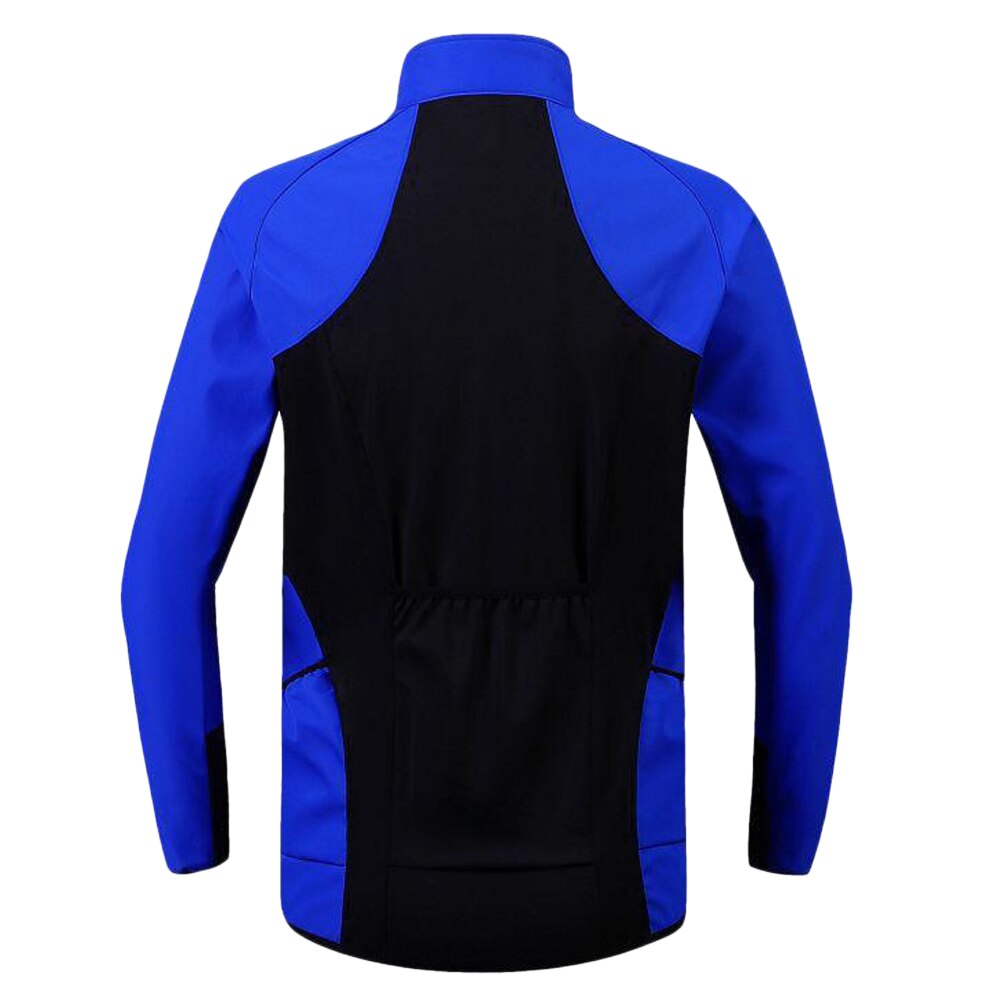Winter Warm Cycling Jacket Waterproof Thicken Thermal Fleece Jacket Coat Bicycle Windproof Running Jacket for Men