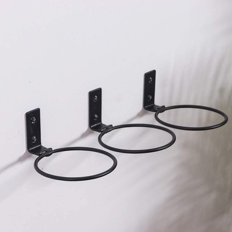 6 stuks plantenbakring bloempothouder muur voor huis tuin balkon buiten bloempot plantenbakhangers