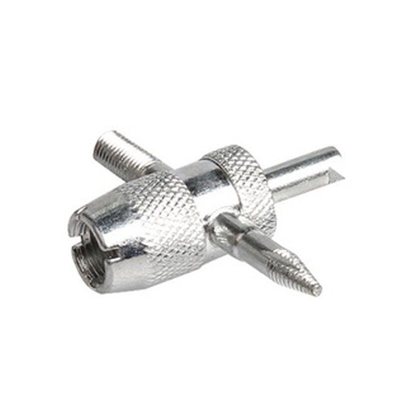 Dual Single Head Valve Core Remover &Tire Repair Tool for Car Truck Bicycle Motorcycle