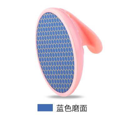 Nanovidrio, amoladora De pies, piel De pie, piel suave, exfoliador De piel, pantalla abrasiva, abrasión, elimina manualmente la piel muerta G0912: Azul