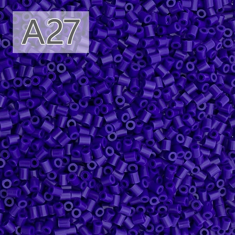 500g/50000 Uds. Cuentas Hama de 2,6mm, cuentas para fusibles perler diy, diversión para niños, manualidades, juguetes educativos de inteligencia: Caqui