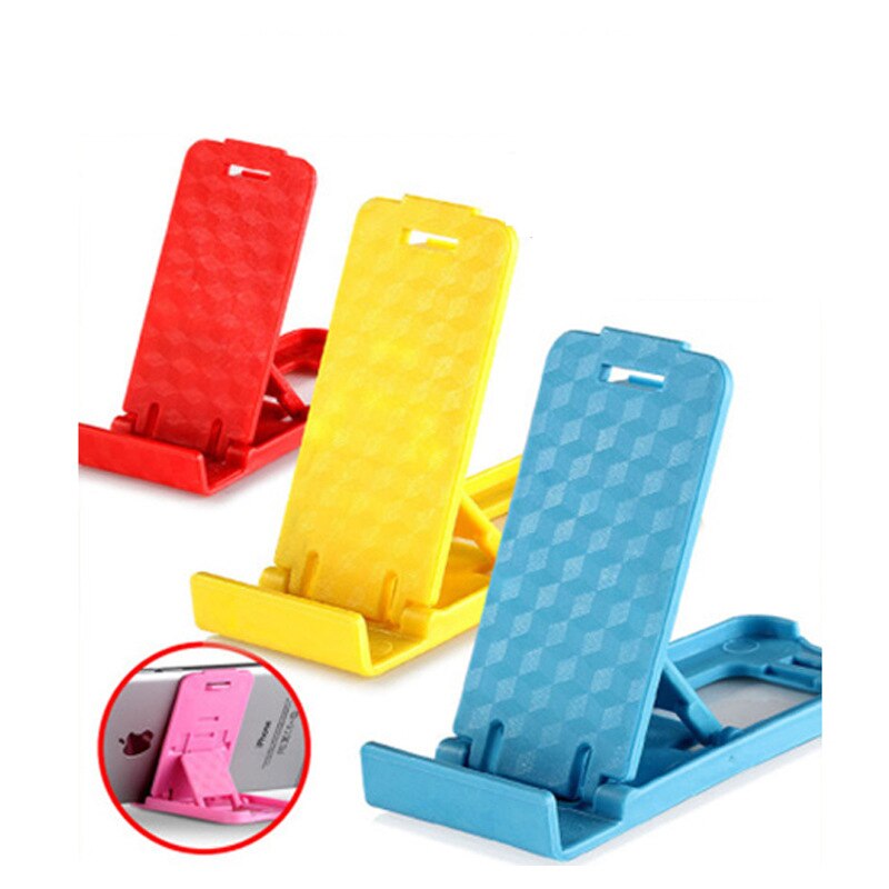 3pcs Multi-function Adjustable Mobile Phone Holders Stands Portable Support for iPhone 4 5 6 7 ipad MP4 MP5 Samsung Xiaomi