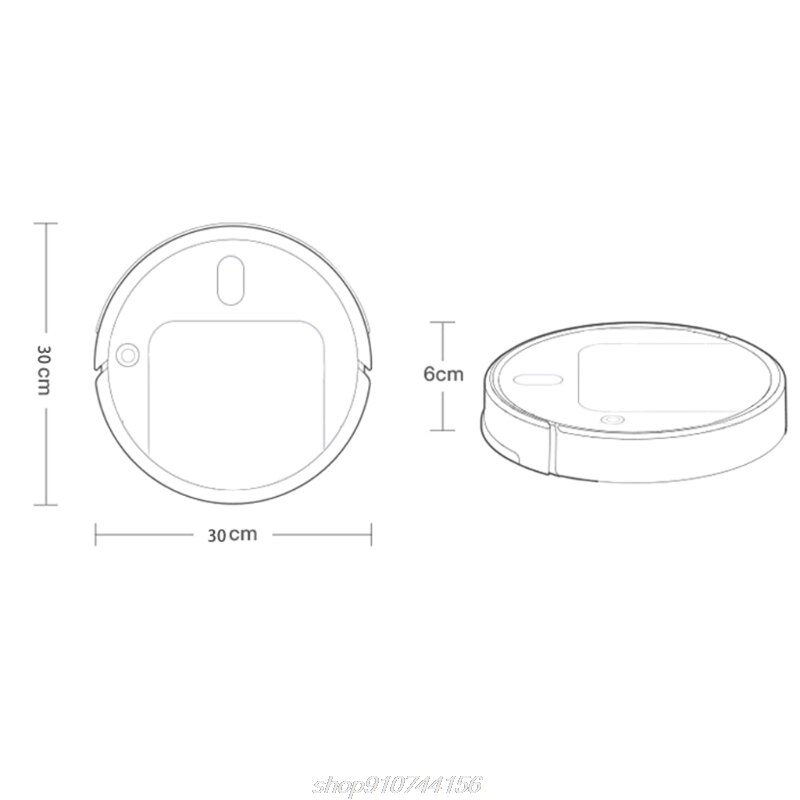 Robot Vacuum Cleaner Upgraded 1800Pa Strong Suction Ultra-Thin Sensor Self- Charging Robotic Vacuum D12 20