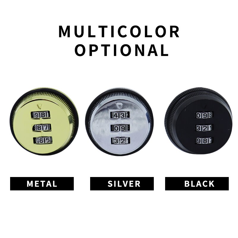 WHDT 3 digit security combination mailbox password coded lock zinc alloy cam lock locker for cabinet drawer storage unit