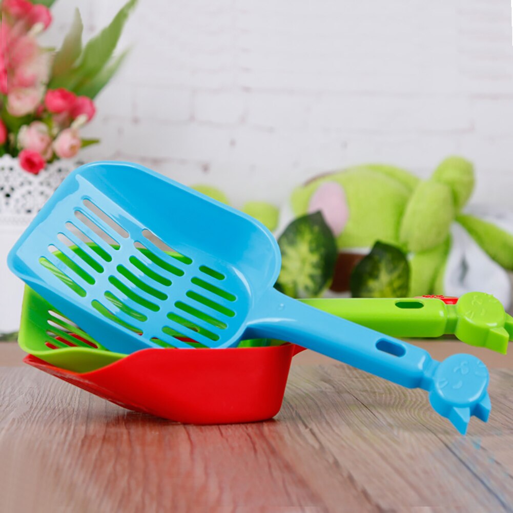 Pet Cleaning Supplies, Plastic Cat Litter Shovel, A Good Helper for Small and Medium-sized Cats and Dogs To Clean Cat Toilet
